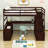 Ginnette 7 Drawer Loft Bed with Built-in-Desk by Harriet Bee-1577765831-1566882743