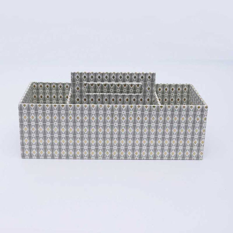 Desk Organizer, 4 Section, 14x4.8x4.5" |Stationery Organizer