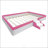 Full Size Upholstered Daybed Frame With Fence And Stairs, Combining Comfort And Safety For Modern Bedrooms-525928656-525928659