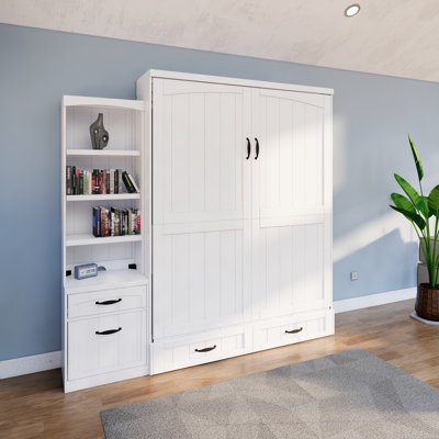 Junxi Solid Wood Murphy Bed