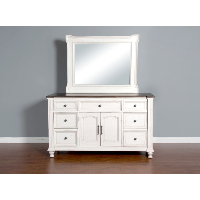 Villepinte Wood Wall Mirror