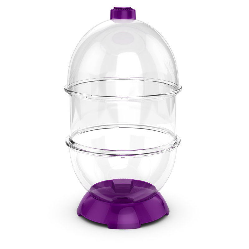 Wonder Bubble Fish Modular Habitat, Purple