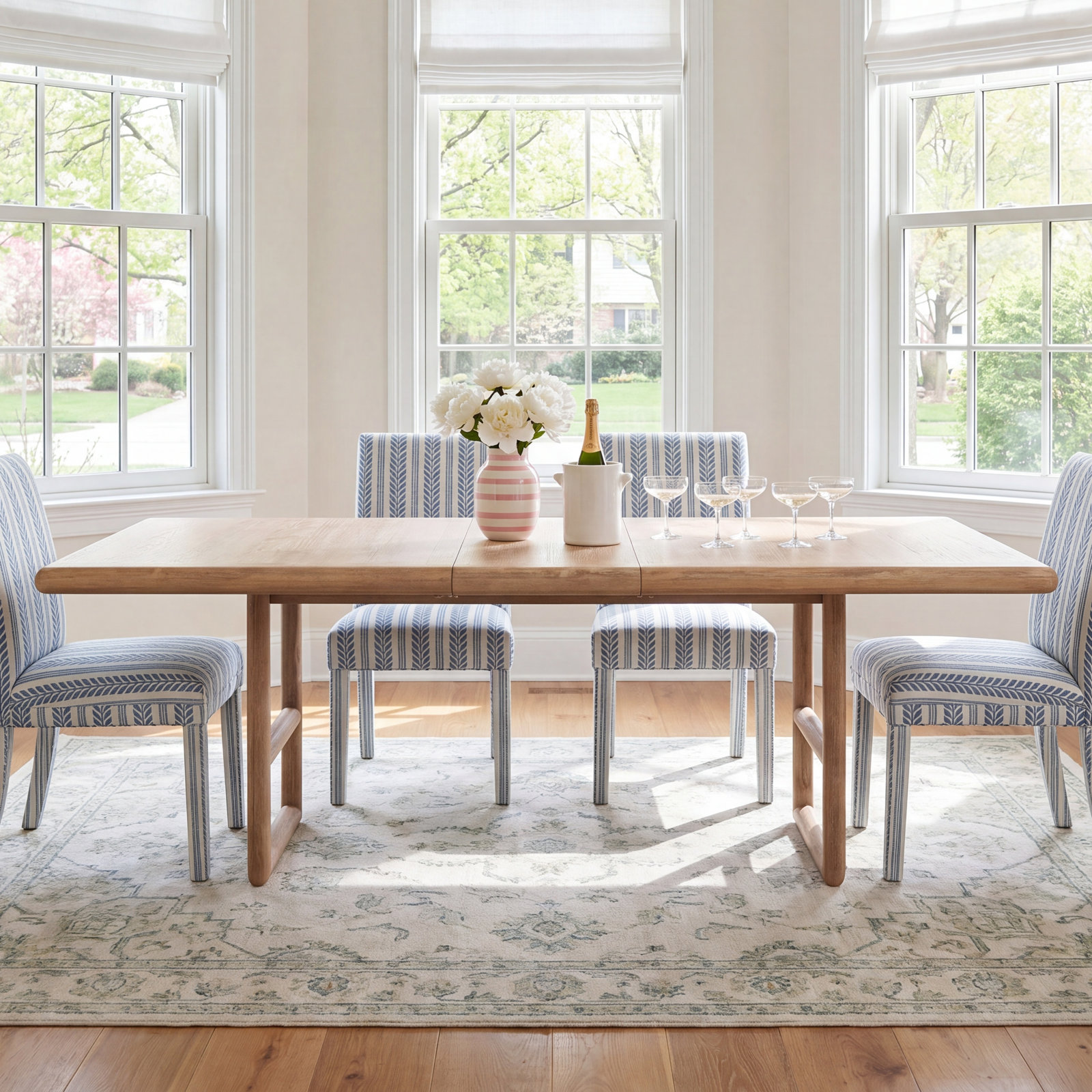 Colleen 80" Acacia Dining Table