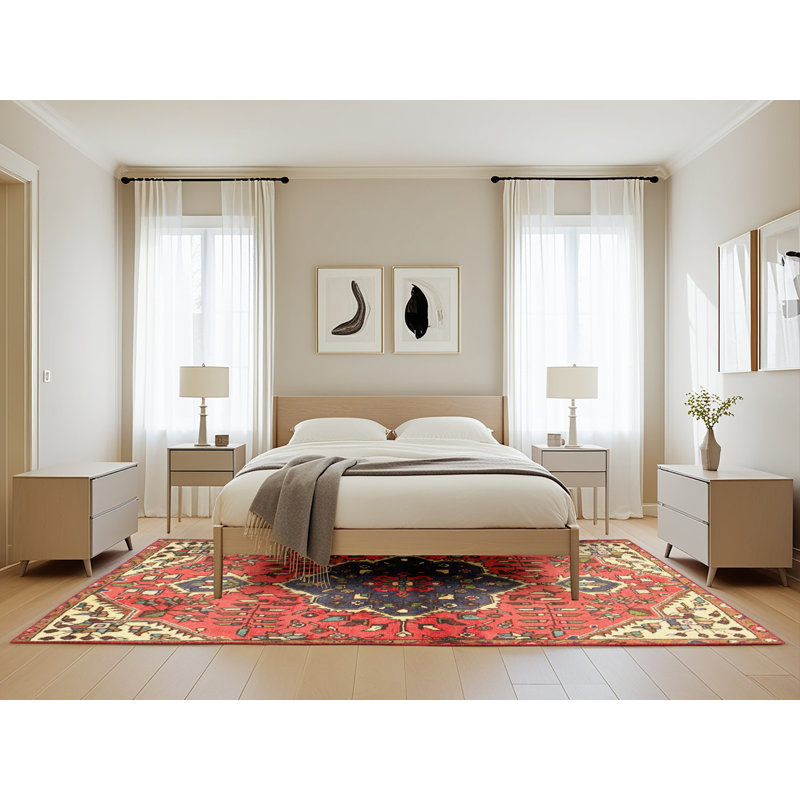 Oriental Indoor Rug, Rectangle 5' x 8'