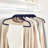 3 Metal Non-Slip Accessories Hanger-98235362