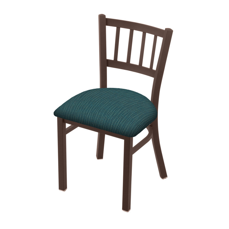 Chaise Contessa 610, Bronze, Tissu graphique marée