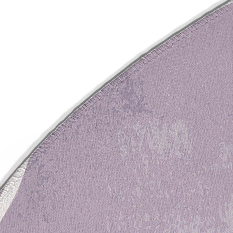 Misty Lagoon Indoor And Outdoor Area Rug, Round 5'