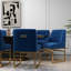 Chaise d'appoint en velours Baudel-2036812385-2036812410