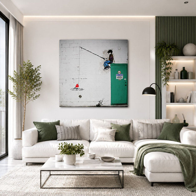 Peinture décorative sur toile