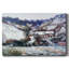 «Snow Effect at Falaise», 1886, toile tendue avec châssis-863773127