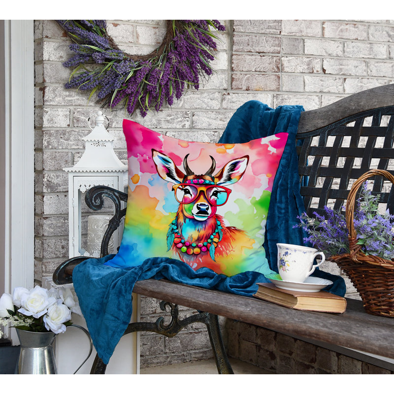 Coussin Hippie, H 18 po x l 18 po