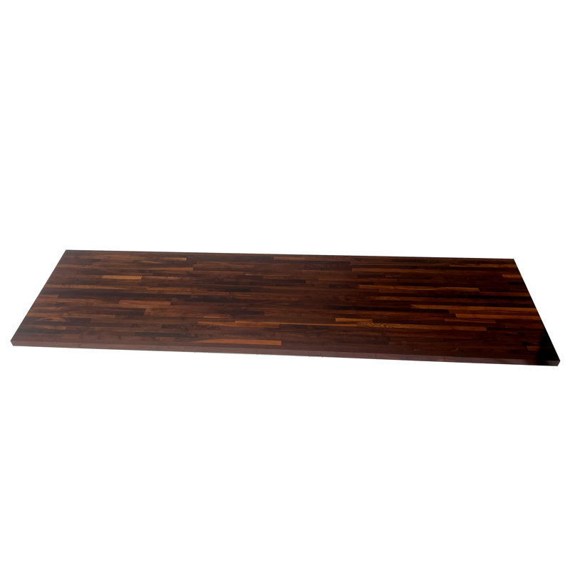 Dessus Knya Butcher Block, 1,5 po x 26 po x 96 po, Noyer