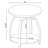 Kaedin Round End Table with Storage-1489694282