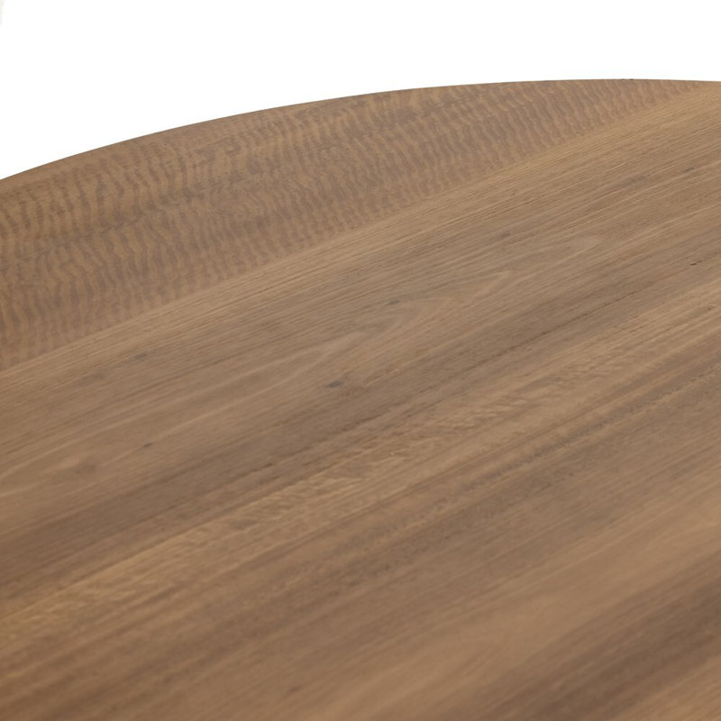 Hudson Round Solid Wood Dining Table