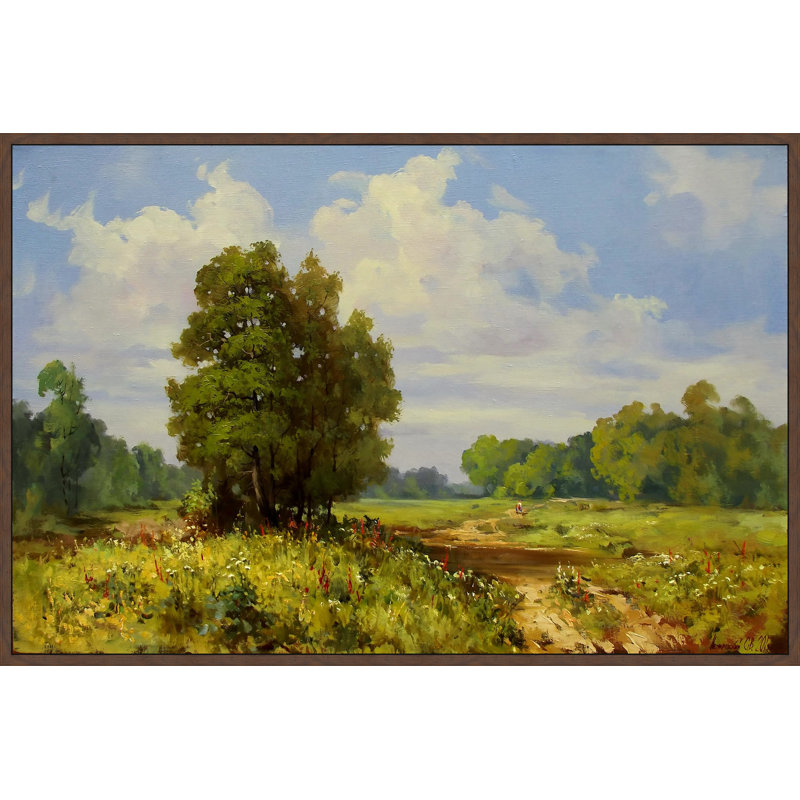 Nature Escape - Painting on Canvas, 76cm H x 114cm W x 3.81cm D