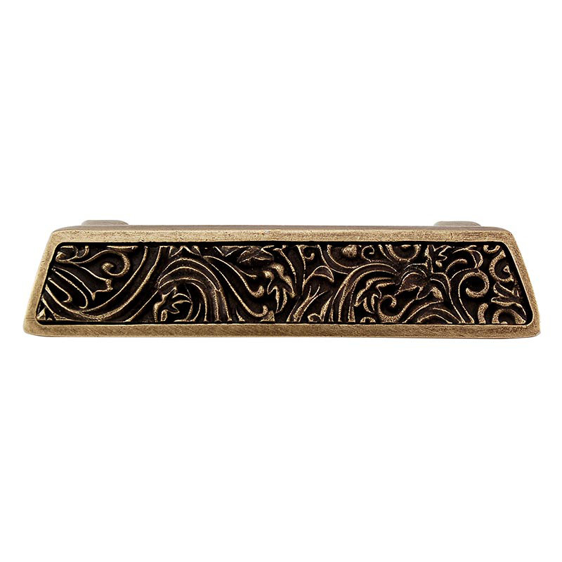 Liscio Finger Pull, Antique Brass