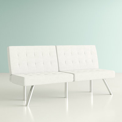 Full / Double 68'' Upholstered Convertible Sofa