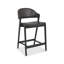 Upholstered Bar Stool with Solid Wood Frame-445441117-445441118