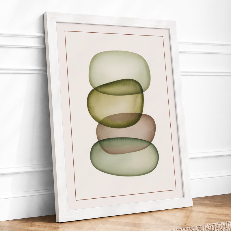 Balanced Forms Minimalist - Print, A3 - 42.0 x 29.7 cm, White
