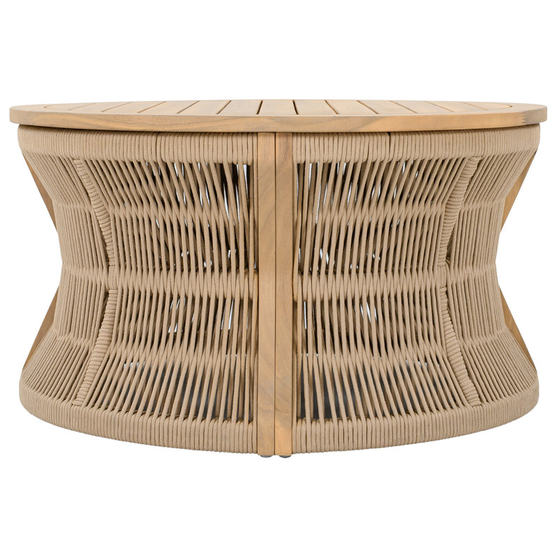 Table basse Bella, Oak / Ivory