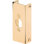 1-3/4 in. Thick Bright Brass Door Edge Reinforcer (Single Pack)