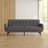 Higbee 84" Linen Flared Arm Sofa-226365940