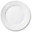 White Fluted Half Lace Royal Copenhagen 7.4803" Salad or Dessert Plate
