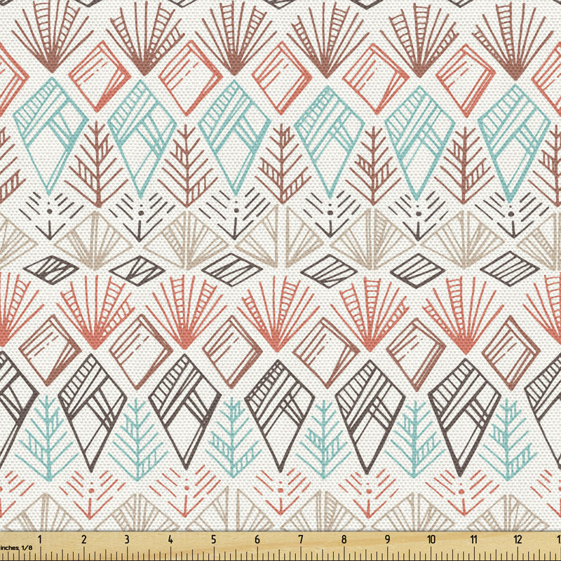 \ Tissu bohème Ambesonne, l 58 po x L 72 po