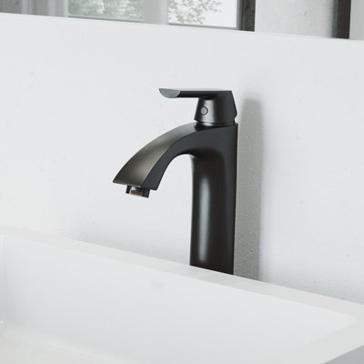 Linus 12" H Single Handle Vessel Sink Bathroom Faucet 