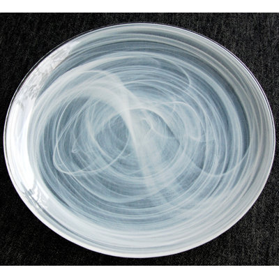 Assiette plate 11 po nuage