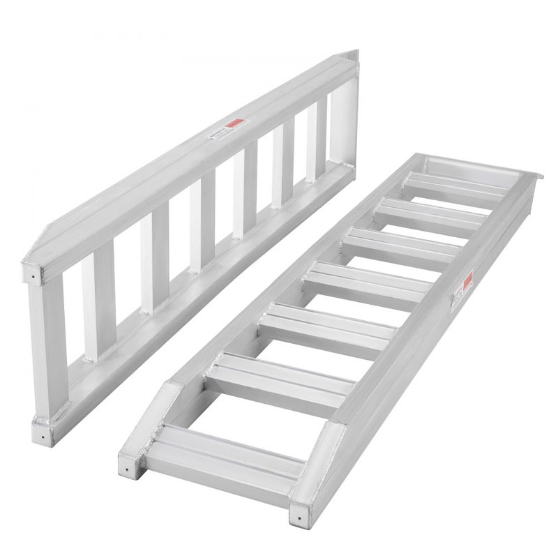 Aluminum Ramps, 8810 lbs, Heavy-duty Ramps with Top Hook Attaching End, Universal Loading Ramp