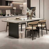 Modern luxury Italian minimalist rock table