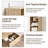67" H Bathroom Storage Cabinet-1242076848
