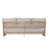 Outdoor Acacia Lazy 3 Seater Sofa with Water-Resistant Cushions and Durable Wood Frame for Patio Relaxation-394572650-394572644