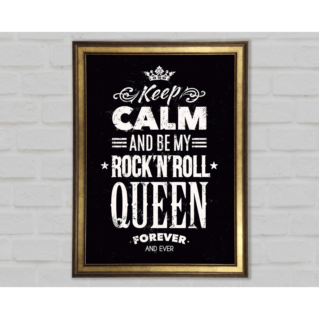 Rock And Roll Queen - Druck