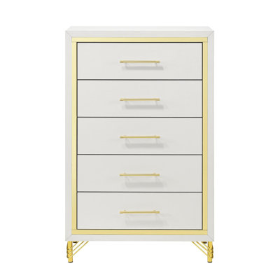 Commode 5 tiroirs Leliea