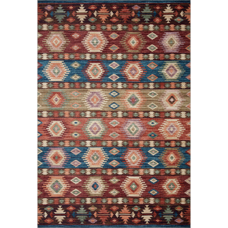 Tapis bordeaux Maynor, Rectangle 8 pi 6 po x 11 pi 6 po