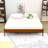 Platform Bed with Noise-Free Wood Slats and Metal Center Legs-1159859284-1159859282