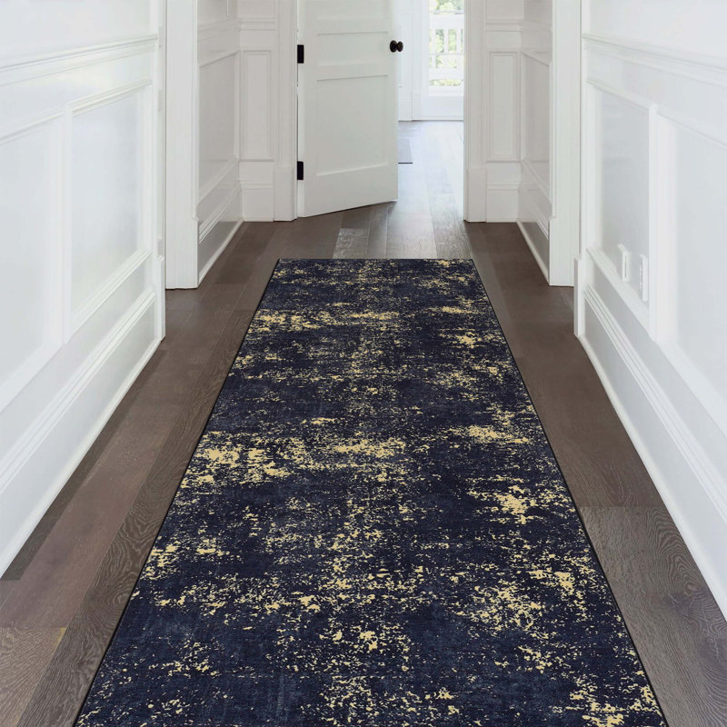 Tapis rectangulaire Kedar, Tapis de couloir 2 pi 6 po x 10 pi