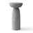 Sleek Cylinder Sandstone Side Table-621090169