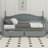 Rosamond Wooden Twin Size Daybed with Twin Size Trundle, Extendable Daybed with Two Drawers-546882335