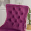 Chaise de bureau en velours-270066072