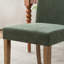 Chaise d'appoint rembourrée en tissu avec pieds en bois massif-727840728-715533725