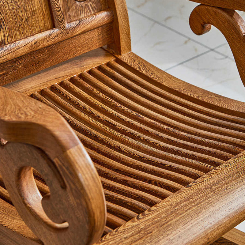 Beautiful solid wood leisure home rocking chair