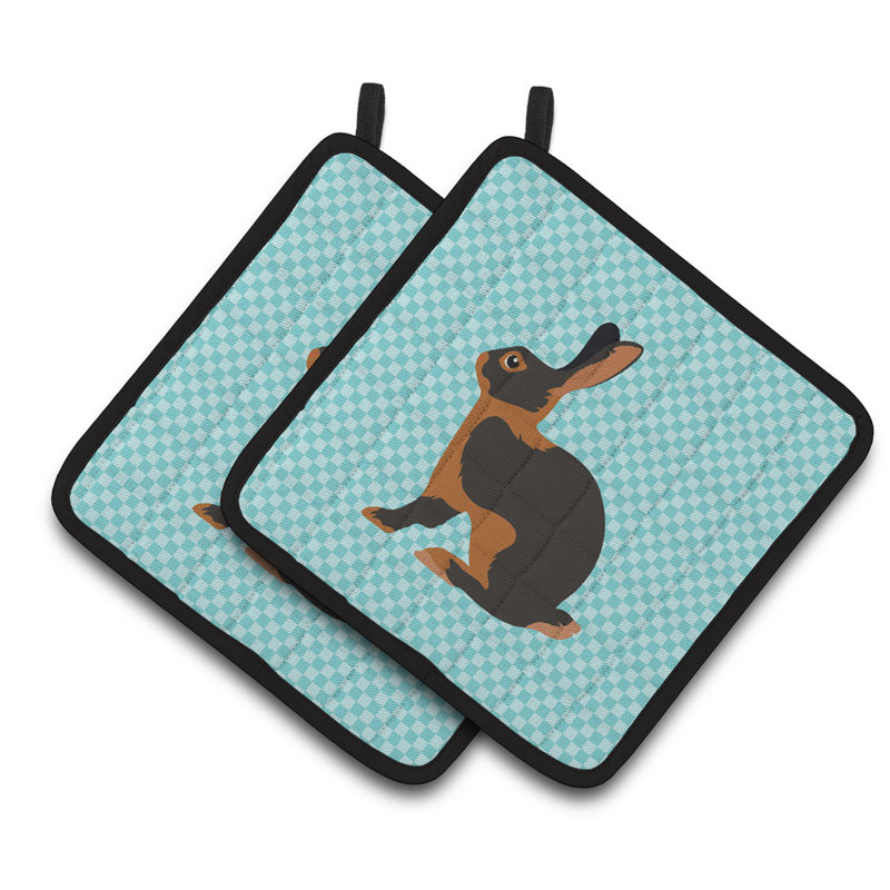 Caroline's Treasures Striped Polyester Potholder