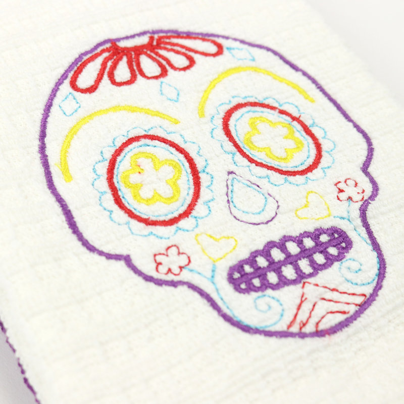 Embroidered Tea Towel Kitchen Towel