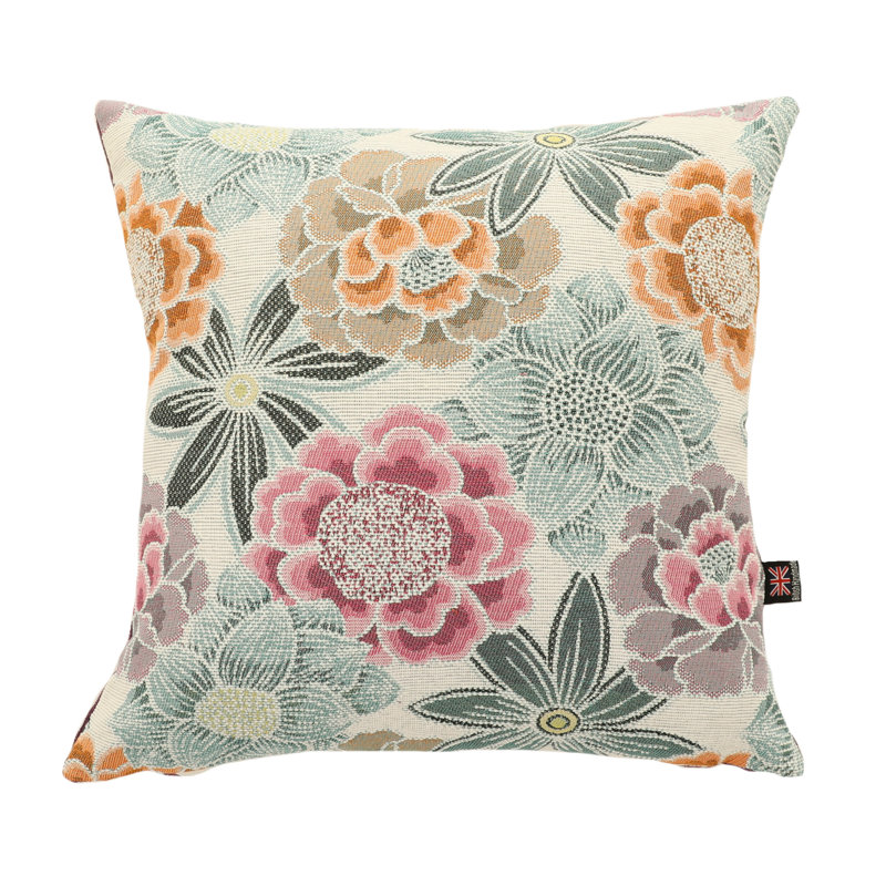 Chatelaine Floral Square Cushion, 28 x 28cm