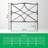 24'' H x 24'' W Black Metal Fencing with 5 Panels(s) Included