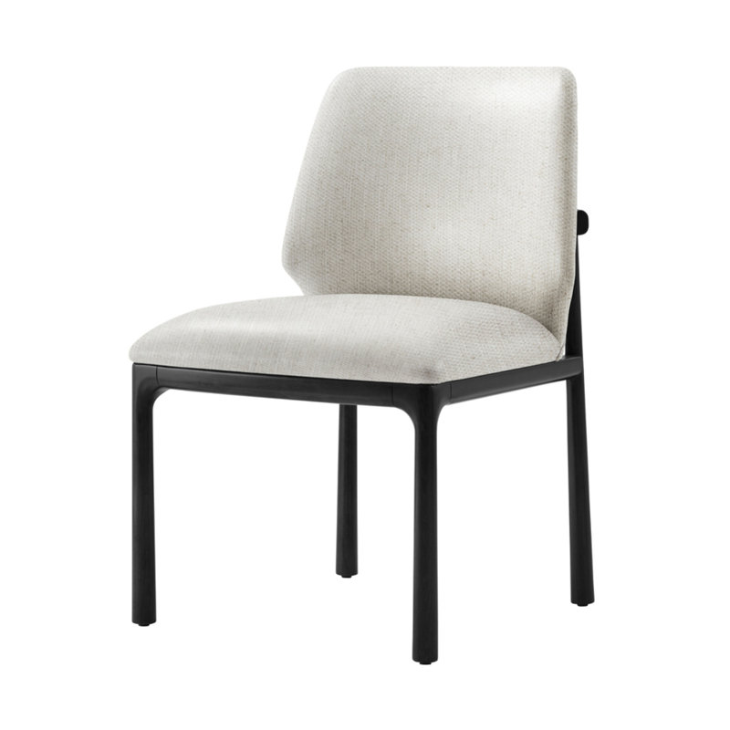 Kesden Upholstered Dining Chair, Silent Black