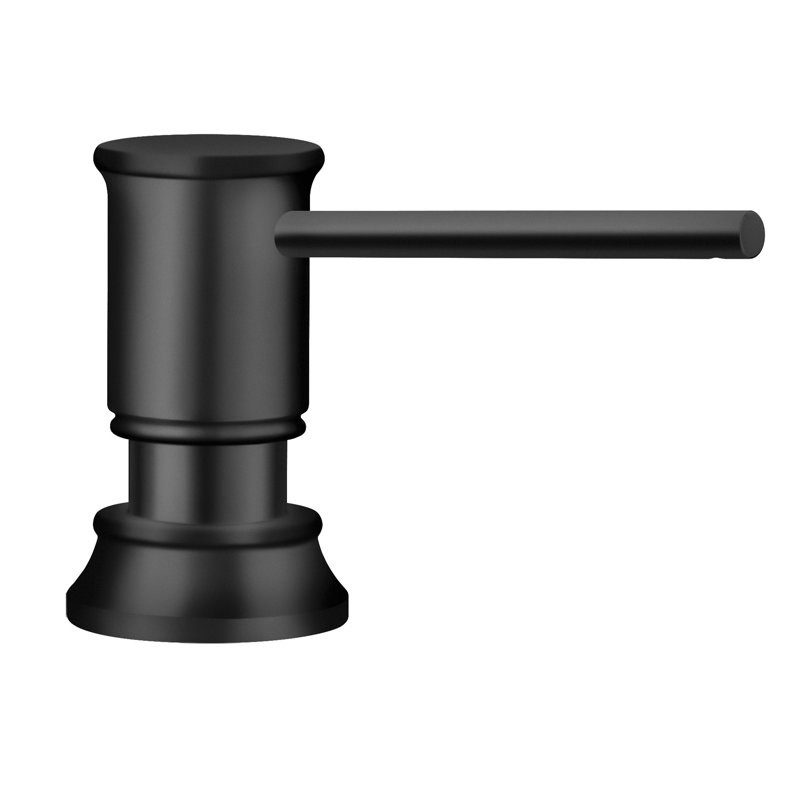 Empressa Soap Dispenser - Matte Black, Matte Black